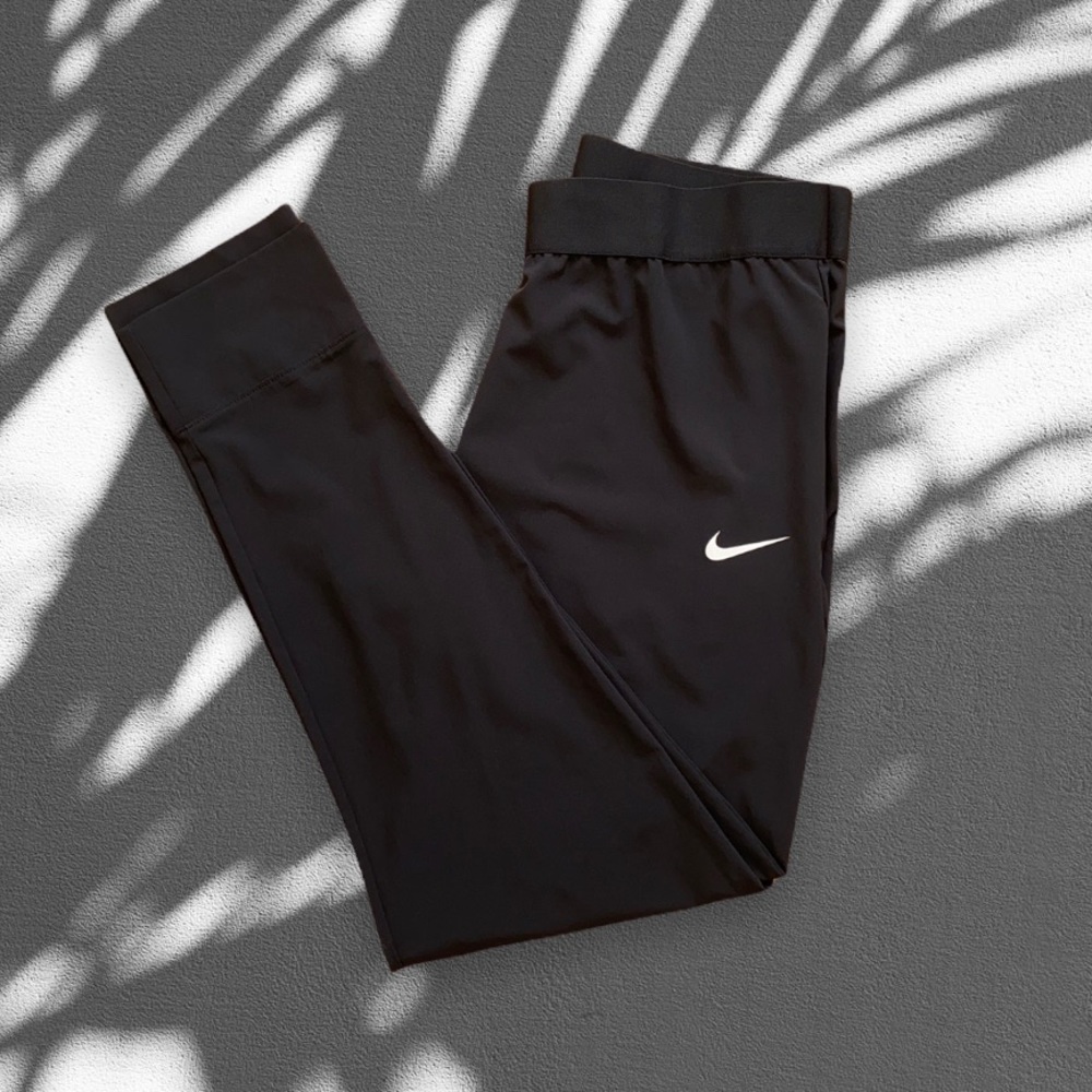 Nike Dri-Fit Black Tapered Track Pants